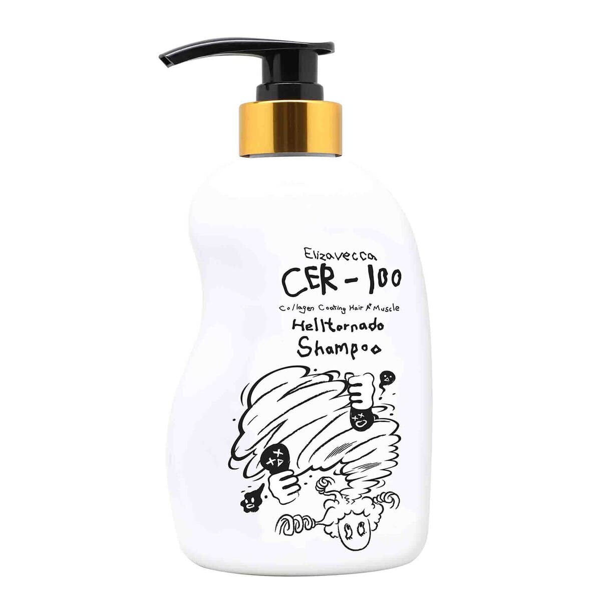 Shampoo para Couro Cabeludo CER-100 Collagen Hair A+ Muscle Tornado