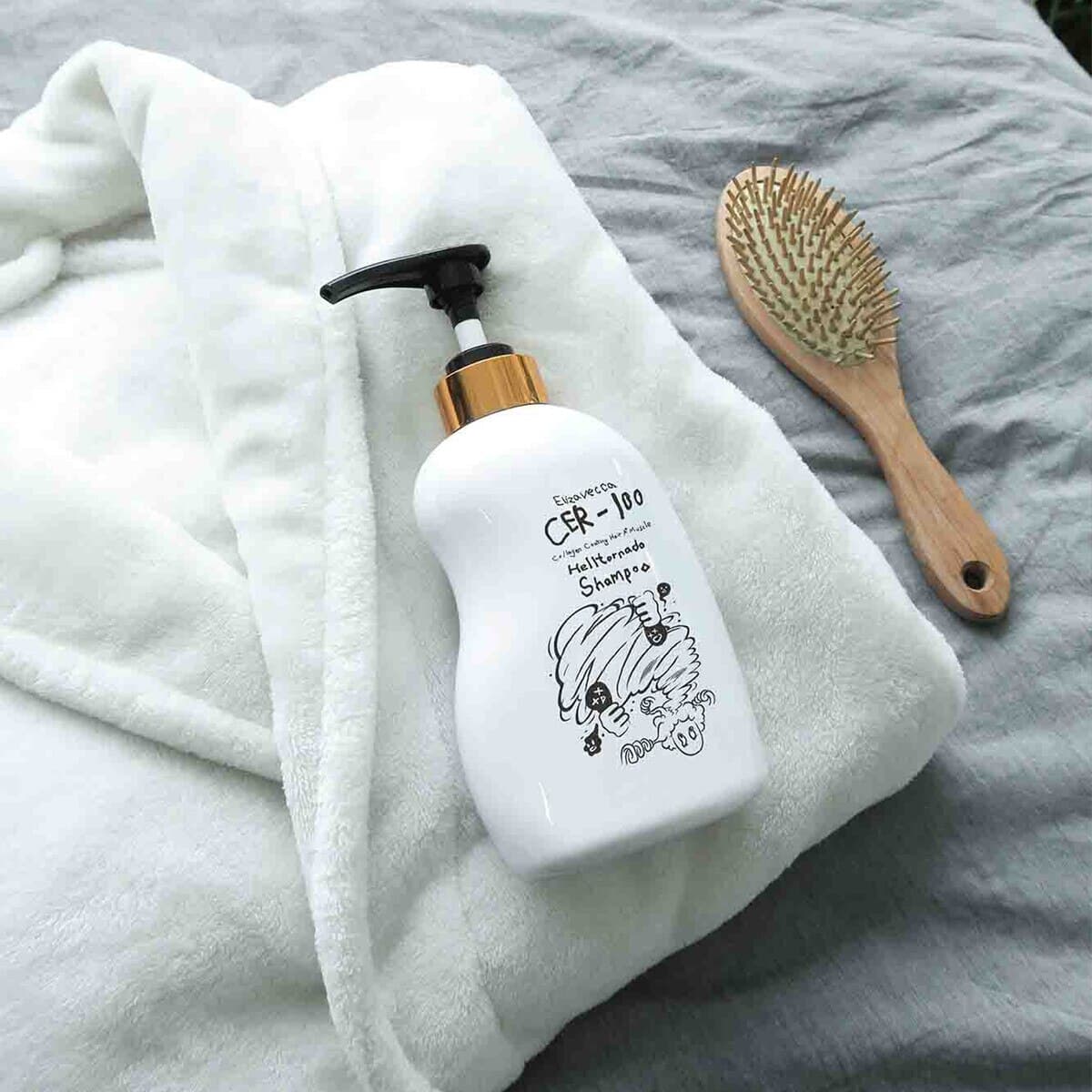 Shampoo para Couro Cabeludo CER-100 Collagen Hair A+ Muscle Tornado — foto 4