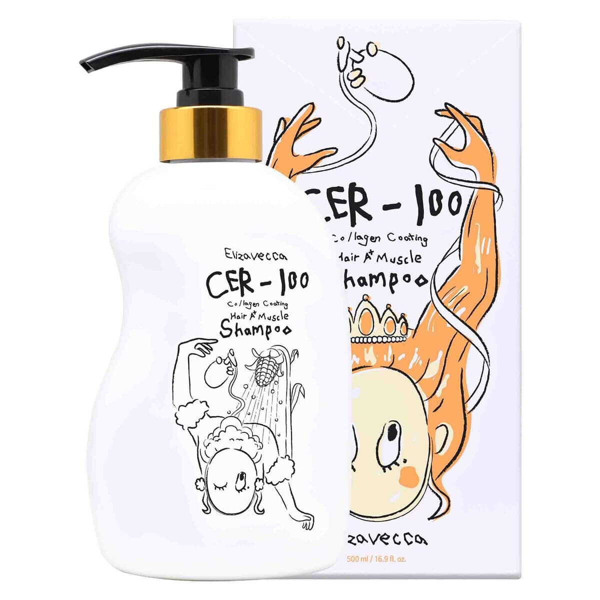 Shampoo Fortalecedor CER-100 Collagen Coating Hair A+ Muscle — foto 2