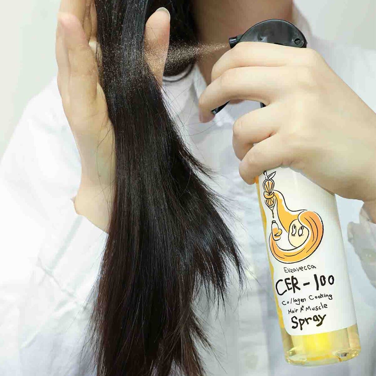 Spray Leave-in Fortalecedor CER-100 Collagen Coating Hair A+ Muscle — foto 4