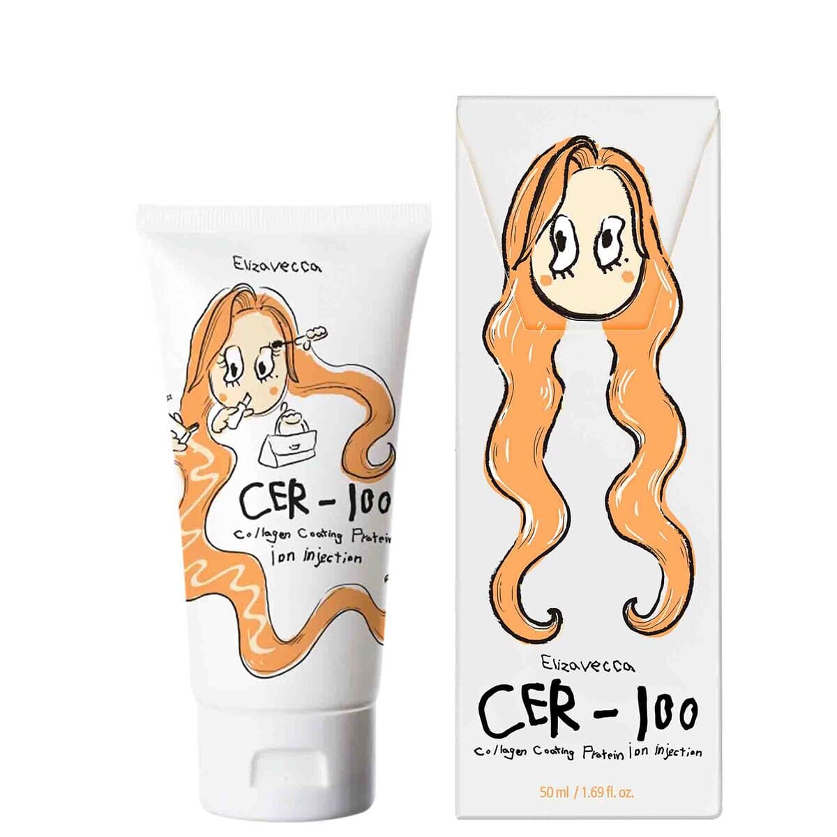 Creme Leave-in Reconstrutor CER-100 Collagen Coating Protein Ion Injection — foto 2